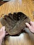 Rawlings 13'' Series, Gold Glove Lht Softball, Brown GG30FPBR. Fixed Price $60.00.