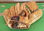 Vintage Wards Hawthorne Leather Baseball Glove Professional Model Japan. Fixed Price $11.40.