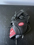 Rawlings Select Left Hand Protrain Baseball Glove Black Leather 9" 1/2. Fixed Price $65.00.
