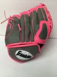 Franklin Girl's Pink Gray Baseball Right-handed Glove 10.5 Rtp 22700 Youth. Fixed Price $20.00.
