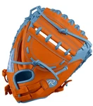Rawlings Heart The Hide Pink Sherbert 33" Softball Catcher's Mitt PROCM33FP. Fixed Price $329.99.