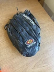 Easton Baseball Glove Mitt 12.5" Etx 125 Leather Black Left Used Condition. Fixed Price $24.95.