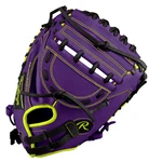 Rawlings Heart The Hide Purple Reign 33" Softball Catcher's Mitt PROCM33FP-PR. Fixed Price $329.99.