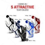 No Errors Youth & Adult Prospect Batting Gloves With Wrist Wrap For Unisex. Fixed Price $29.99.