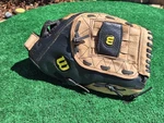 Wilson A360 13 Slowpitch Softball Glove Tan/black Leather. Fixed Price $16.47.