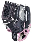 Rawlings Softball Glove Right Hand Black Pink 11.5" WFP115 Fast Pitch Rh Throw. Fixed Price $16.99.