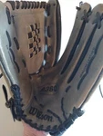Wilson Baseball Leather Glove Right Hand Throw 4360 14" AO3RS1514. Fixed Price $59.00.