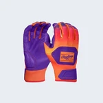 Rawlings Men Workhorse Baseball Softball Orange Purple Size Batting Gloves. Fixed Price $34.99.