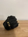 Kazuma KZM-501 Black Cowhide Super Deep Trap Top Grade Baseball Glove Left Lht. Fixed Price $75.00.
