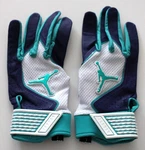Nike Jordan Fly Elite Batting Gloves Men's Large Grape Ice/white. Fixed Price $59.95.