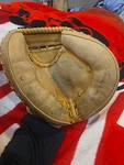 Rawlings RCM50 Catchers Mitt Lance Parrish Deep Well Pocket Left Baseball Glove. Fixed Price $30.00.
