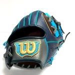 Wilson Wannabe Hero Dual Infielder Glove 11.75 1975 Model Brown/navy Rht Limited. Fixed Price $399.99.