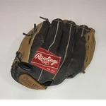 Rawlings Black Brown Leather Baseball Softball Glove Adjustable Wrist Strap. Fixed Price $19.99.