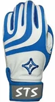 Palmgard Sts Protective Batting Gloves Pair Baseball Softball Adult Blue White. Fixed Price $27.40.