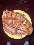 Vintage Mens Wilson A2856 First Baseman Baseball Glove Mitt Size 12.5 Inch Lefty. Fixed Price $99.99.