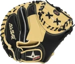 New All-star Pro-elite Professional Baseball Catching Mitt Black & Tan RHT33.5". Fixed Price $449.95.