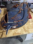 Heart Of The Hide Pro Label Denim Infield Glove, Left Hand Throw, 13". Fixed Price $225.00.