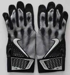 Nike Alpha Select Batting Gloves Men's Large Black/metallic Silver. Fixed Price $28.76.