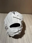 Rawlings Liberty Advanced 11.5" Leather Softball Glove Rht White Basket Web. Fixed Price $200.00.