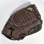 Mizuno Rht Gpp 1150Y1 Prospect Power Close 11.5 Inch Youth Glove Brown & Black. Fixed Price $12.00.