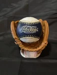 San Diego Padres Baseball & Display Glove 2 Logos Rawlings W/sd Logo.. Fixed Price $39.99.