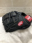 Rawlings R115FBM Boys Black 11.5 Baseball First Mitt Left Throw New Wtags. Fixed Price $75.00.