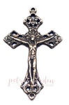 Solid Bronze Decorative Dots Crucfix Parts Antqiue Vintage Reproduction #PG3187. Fixed Price $15.09.