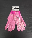 Nike Alpha Elite Mother Day Batting Gloves Xl Mens Pink White Player Issue Mlb. Fixed Price $199.95.