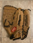 Rawlings RBG224BFR 11" Leather Baseball Glove Ken Griffey Jr. For Rh Thrower. Fixed Price $14.99.