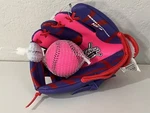 Franklin Baseball Mitt Glove Air Tech Rtp 8.5N Performance Ages 3+ Purple Nwt. Fixed Price $14.99.