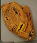 Franklin Baseball Mitt 4954TN-14 Dura-bond Palm Leather Great Condition.. Fixed Price $19.95.