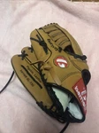 SL-130 Barnett Leather Baseball Glove Infield/ Outfield, Size Rh (brown). Fixed Price $31.03.