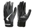 Nike Force Edge Padded Baseball Gloves Black NBG23913MD Adult Size Small New. Fixed Price $29.99.