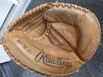 Rawlings RCM45 Catchers Mitt Lance Parrish Deep Well Pocket Rht Baseball Glove. Fixed Price $33.95.