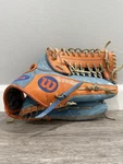 Game Used Wilson A2000 SP135 13.5 Yoenis Cespedes Outfield Glove. Fixed Price $499.99.