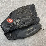 Rawlings Ken Griffey Jr. RBG46B Baseball Glove 12.5 " Rht Black Leather. Fixed Price $11.99.