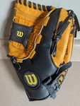 Wilson A350 Mlb 125 Leather Baseball Glove Pro-tech Padding 1/2" Rh Throw. Fixed Price $20.00.