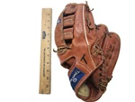 Spalding "the Franchise" Baseball Glove 12-1/2 X 11 Inch Nice Leather. Fixed Price $35.00.