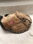 Rawlings RMP12SC 35 Unisex Broken-in Softball Catchers Mitt Right Hand Throw. Fixed Price $110.00.