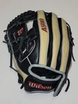 Wilson A500 Baseball Softball Leather Lht Right Glove Mit Black Tan 11.5 New Nwt. Fixed Price $59.99.