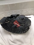 Louisville CTPX-221 Boys 32 Tough Broken In Well Padded Baseball Catchers Mitt. Fixed Price $85.00.