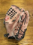 Rawlings Rbg 27DB 12.5 Inch Fastback Model Ball Glove David Justice Rht Holdster. Fixed Price $20.00.