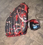 Rawlings Youth Boys Right Hand Throw Red Blue T-ball Mitt PL10N. Fixed Price $19.00.