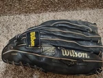Vntg Big Wilson Optima 2898 Gold Series Black Softball Glove Left Throw. Fixed Price $26.71.
