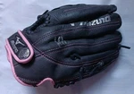 Mizuno Prospect GPP1153 11.5" Finch Black Softball Glove Lht. Fixed Price $19.95.