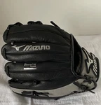 Mizuno Youth Prospect Gpp 901 9" Baseball Glove Rht Leather Black Grey Flex. Fixed Price $20.50.