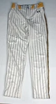 Under Armour Pro Men's Small Piped Baseball Pants Cream Black Gold Straight Leg. Fixed Price $14.99.