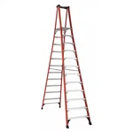 Louisville FXP1812HD 14 Ft 0.25 Fiberglass Platform Stepladder, 375 Lb. Fixed Price $969.99.