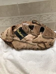Nokona N50 Fully Broken In 12.75 Baseball Softball First Mitt Right Throw. Fixed Price $200.00.