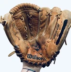 Wilson A9650 FP1 Monsta Web 12 Baseball Softball Glove Flexback Leather Rht. Fixed Price $34.95.